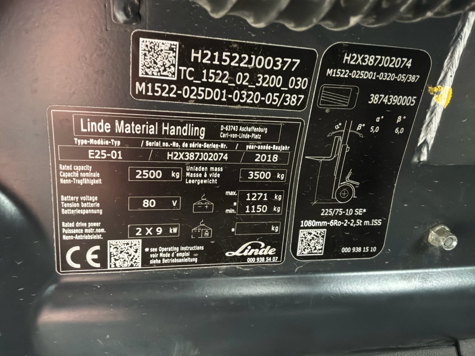 Hubmaststapler typu Linde E 25, Gebrauchtmaschine v Ardooie (Obrázek 31)