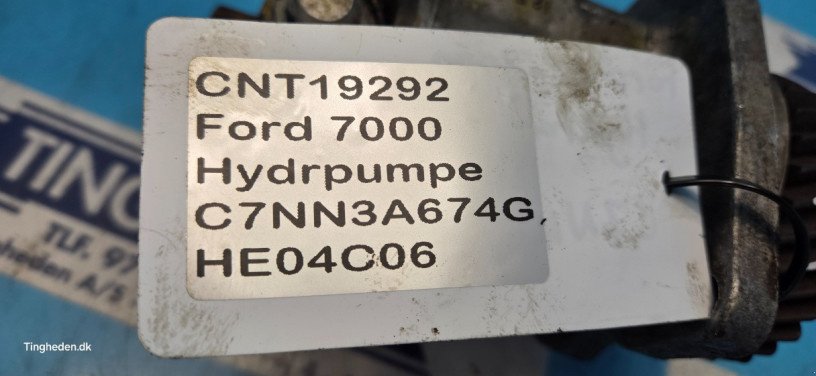 Hydraulik typu Ford 7000, Gebrauchtmaschine v Hemmet (Obrázek 15)