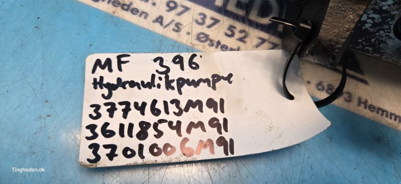 Hydraulik του τύπου Massey Ferguson 396, Gebrauchtmaschine σε Hemmet (Φωτογραφία 13)