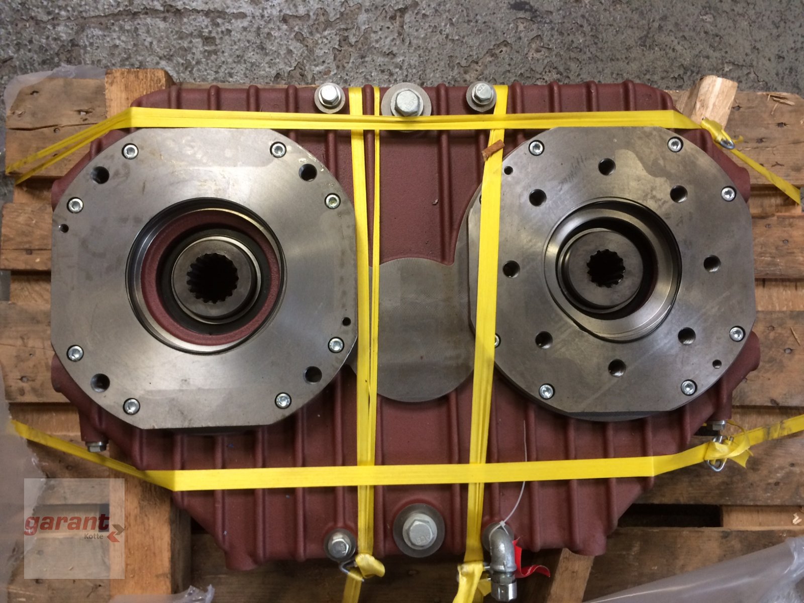 Hydraulik typu unbekannt Pumpenverteilergetriebe, Neumaschine v Rieste (Obrázok 1)