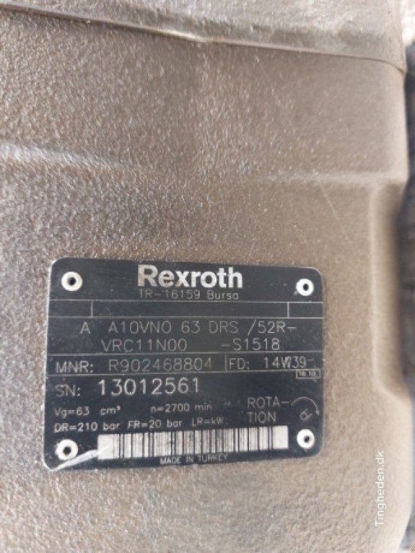 Hydraulik typu Valtra T213, Gebrauchtmaschine v Hemmet (Obrázek 9)