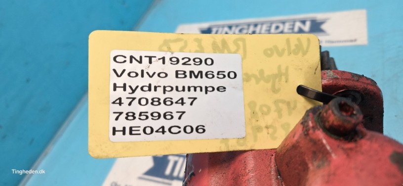 Hydraulik typu Volvo BM650, Gebrauchtmaschine v Hemmet (Obrázek 11)