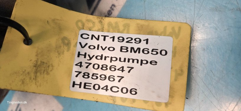 Hydraulik typu Volvo BM650, Gebrauchtmaschine v Hemmet (Obrázek 13)