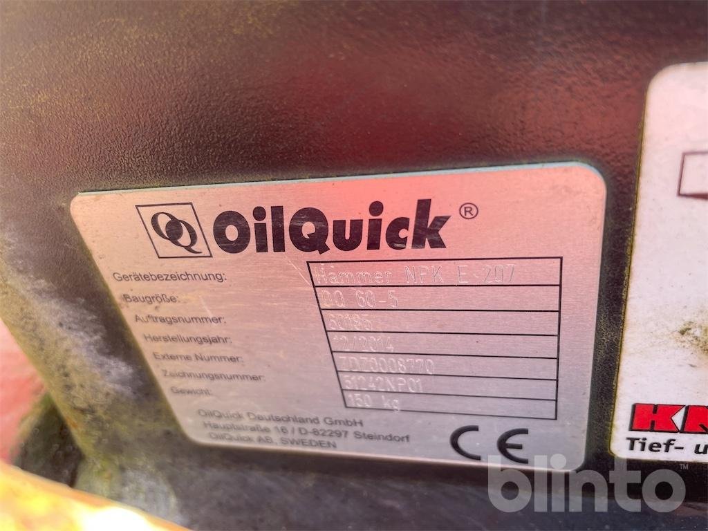 Hydraulikhammer a típus NPK E-207, Gebrauchtmaschine ekkor: Düsseldorf (Kép 5)