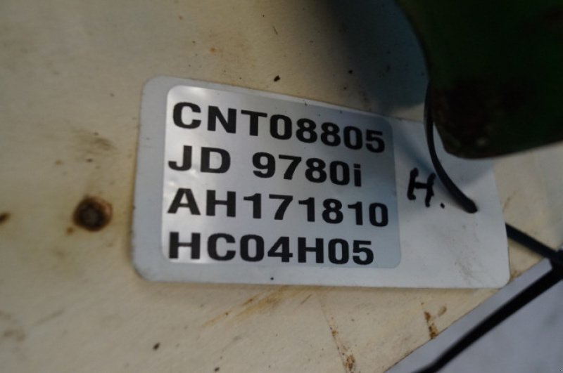 hydraulische Anlage типа John Deere 9780, Gebrauchtmaschine в Hemmet (Фотография 11)
