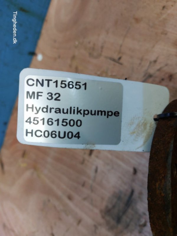 hydraulische Anlage типа Massey Ferguson 32, Gebrauchtmaschine в Hemmet (Фотография 23)