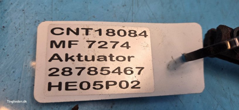 hydraulische Anlage типа Massey Ferguson 7274, Gebrauchtmaschine в Hemmet (Фотография 17)