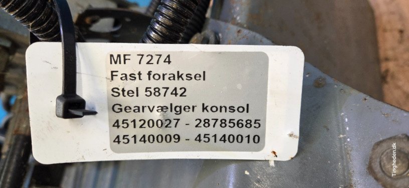 hydraulische Anlage типа Massey Ferguson 7274, Gebrauchtmaschine в Hemmet (Фотография 16)