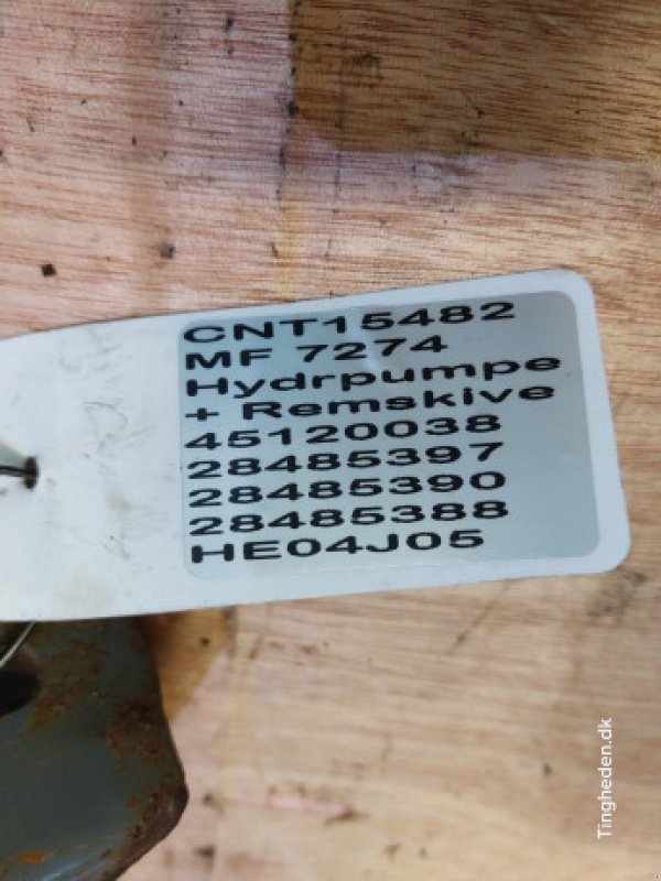 hydraulische Anlage типа Massey Ferguson 7274, Gebrauchtmaschine в Hemmet (Фотография 18)