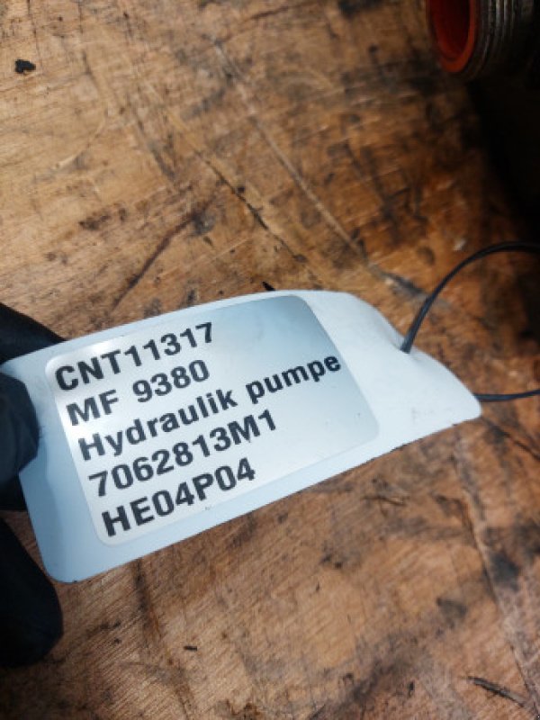 hydraulische Anlage типа Massey Ferguson 9380, Gebrauchtmaschine в Hemmet (Фотография 8)