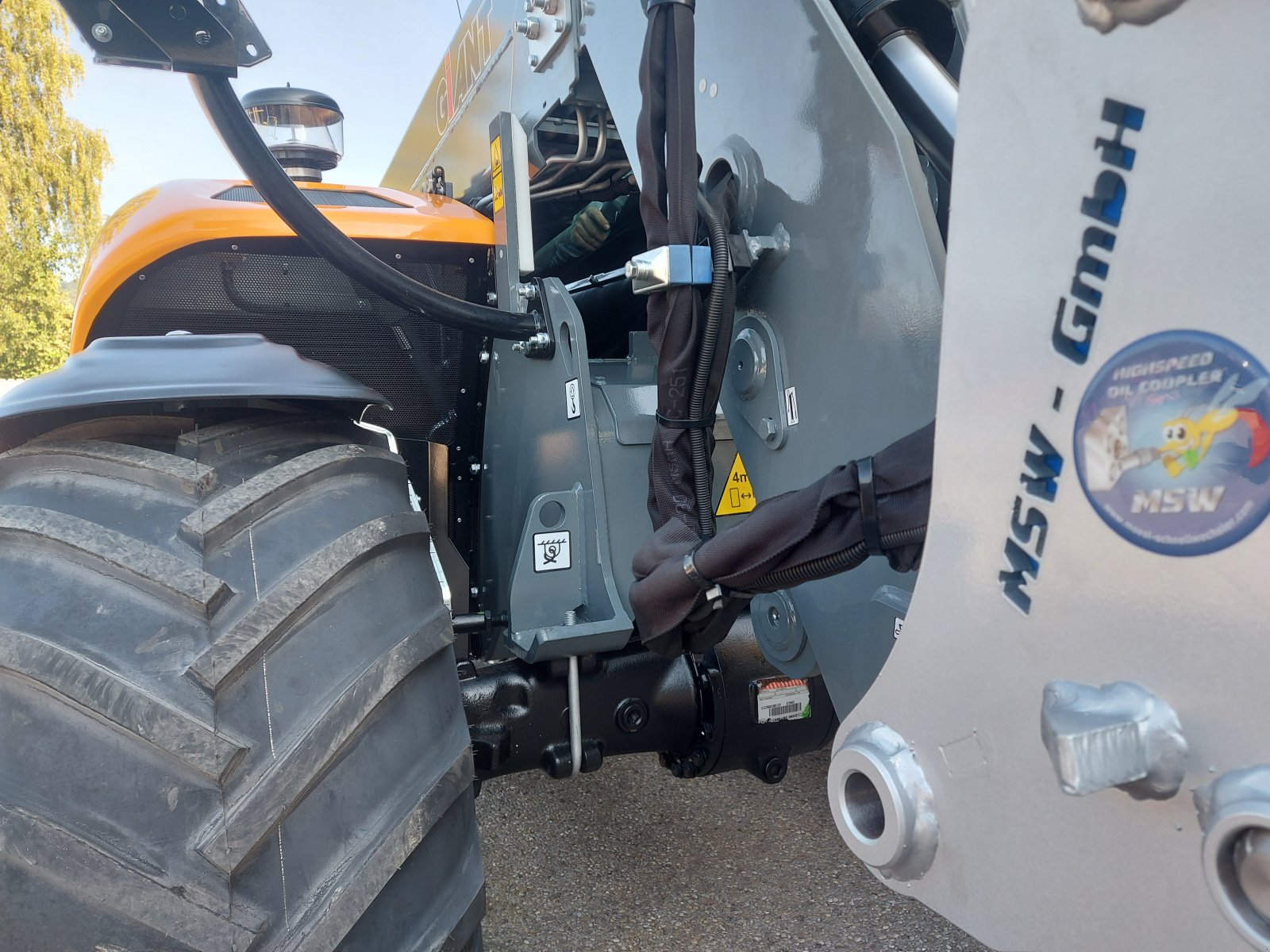 hydraulische Anlage des Typs MSW-GmbH G 3500 X-tra, Neumaschine in Seekirchen (Bild 3)