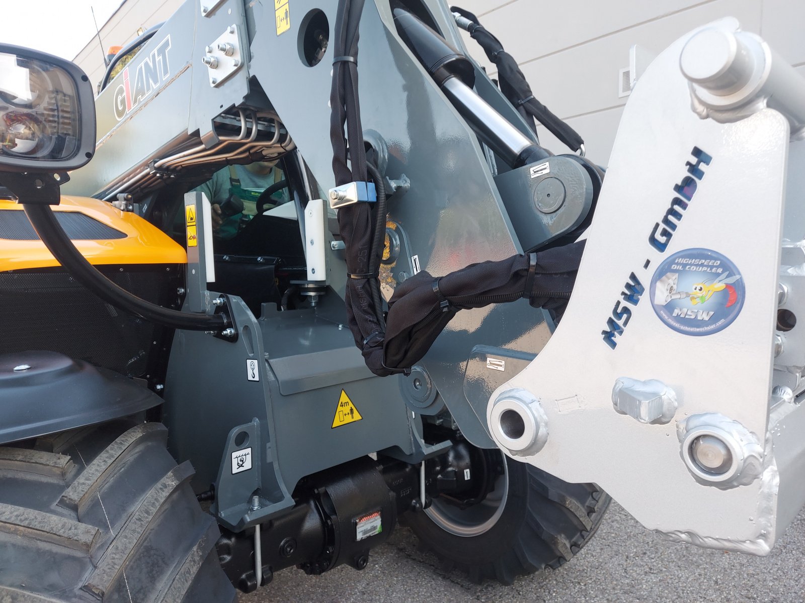 hydraulische Anlage des Typs MSW-GmbH Giant G2200-2700 E, Neumaschine in Seekirchen (Bild 4)