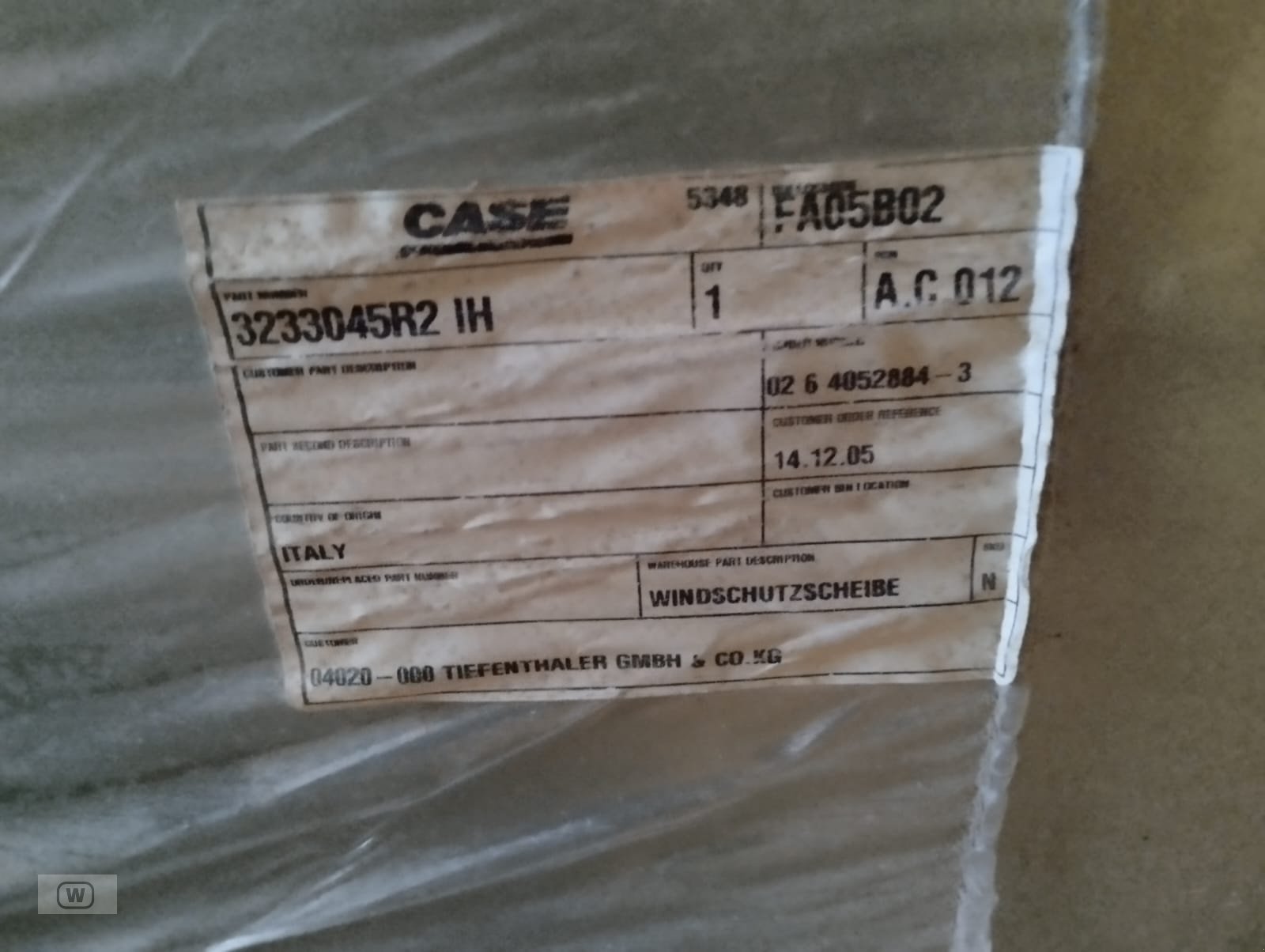 Kabine of the type Case IH Windschutzscheibe, Neumaschine in Zell an der Pram (Picture 3)