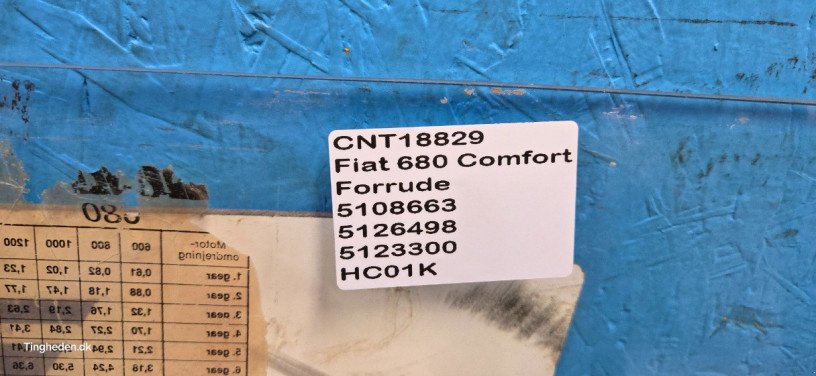 Kabine des Typs Fiat 680, Gebrauchtmaschine in Hemmet (Bild 8)