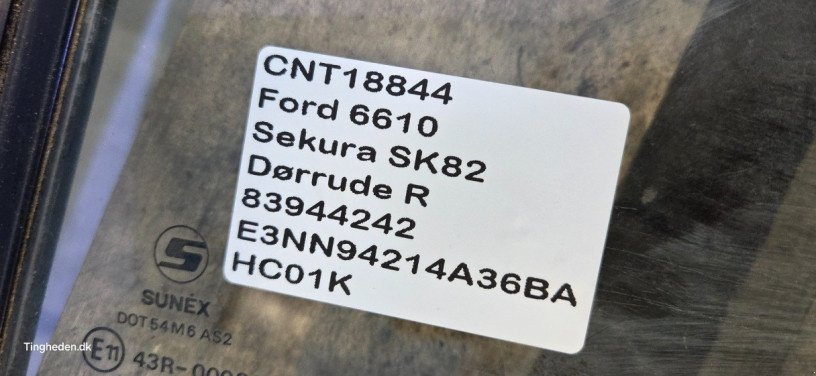 Kabine des Typs Ford 6610, Gebrauchtmaschine in Hemmet (Bild 12)