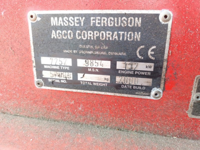 Kabine typu Massey Ferguson 7252, Gebrauchtmaschine v Hemmet (Obrázek 11)