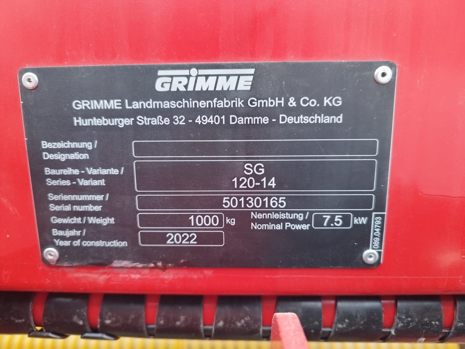 Kartoffel-Sortiermaschine tip Grimme SG 120-40, Neumaschine in Gilching (Poză 12)