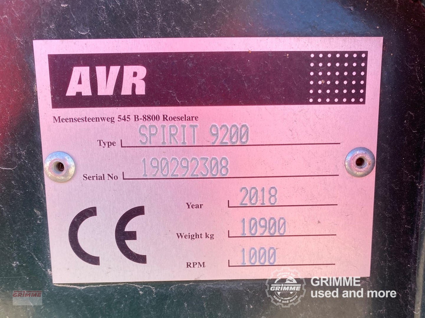Kartoffel-VE типа AVR AVR SPIRIT 9200, Gebrauchtmaschine в Höganäs (Фотография 27)