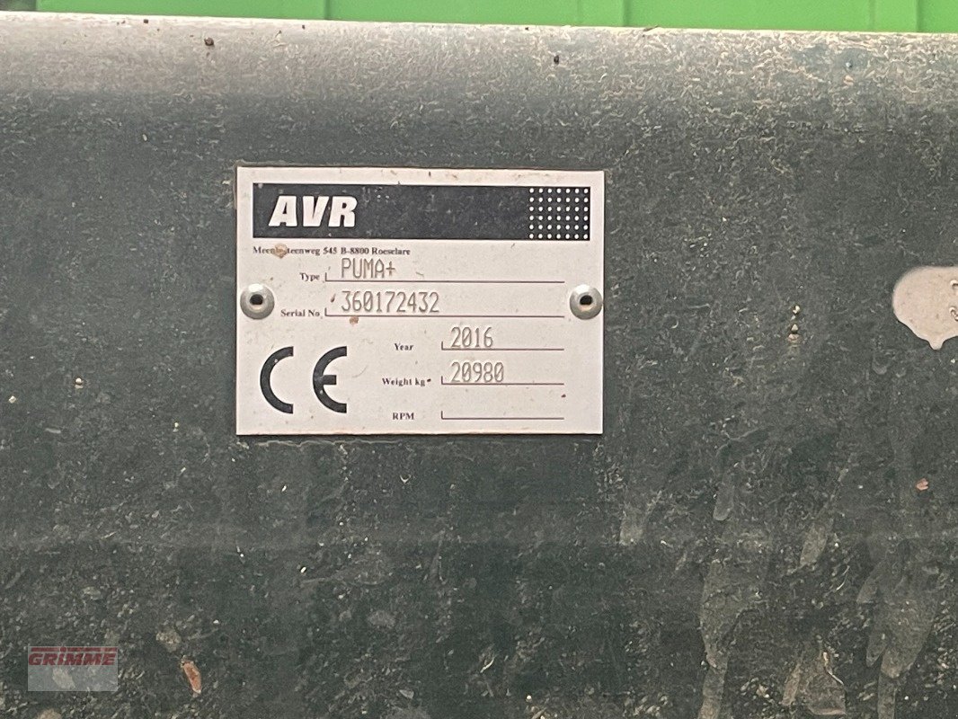Kartoffel-VE типа AVR PUMA +, Gebrauchtmaschine в Roeselare (Фотография 3)