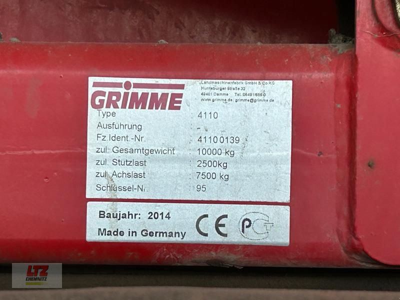 Kartoffel-VE des Typs Grimme GEBR. SE 260 KARTOFFELRODER, Gebrauchtmaschine in Hartmannsdorf (Bild 9)