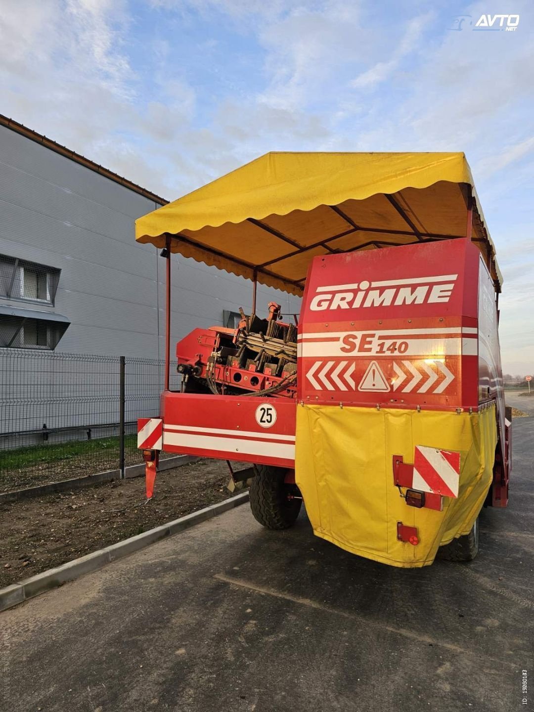 Kartoffel-VE van het type Grimme SE 140 UB, Gebrauchtmaschine in Naklo (Foto 3)