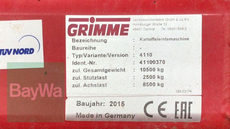 Kartoffel-VE des Typs Grimme SE 260 UB, Vorführmaschine in Schrobenhausen (Bild 23)