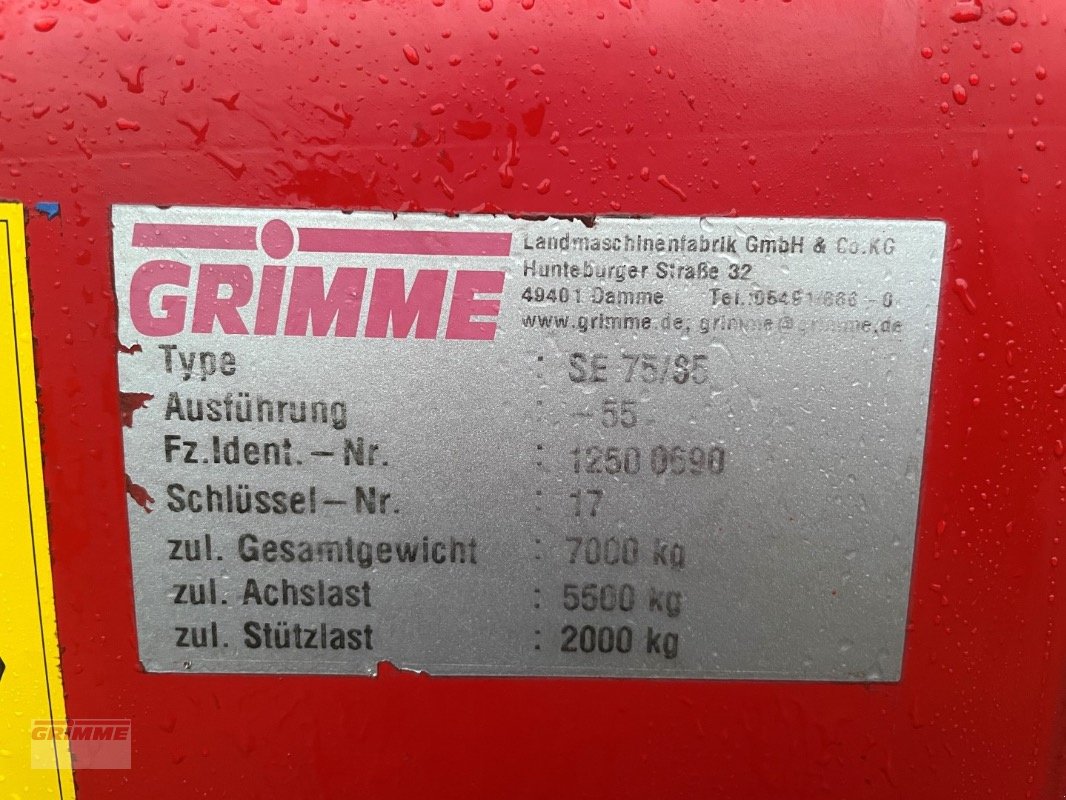 Kartoffel-VE tip Grimme SE 85-55 NB, Gebrauchtmaschine in Damme (Poză 29)