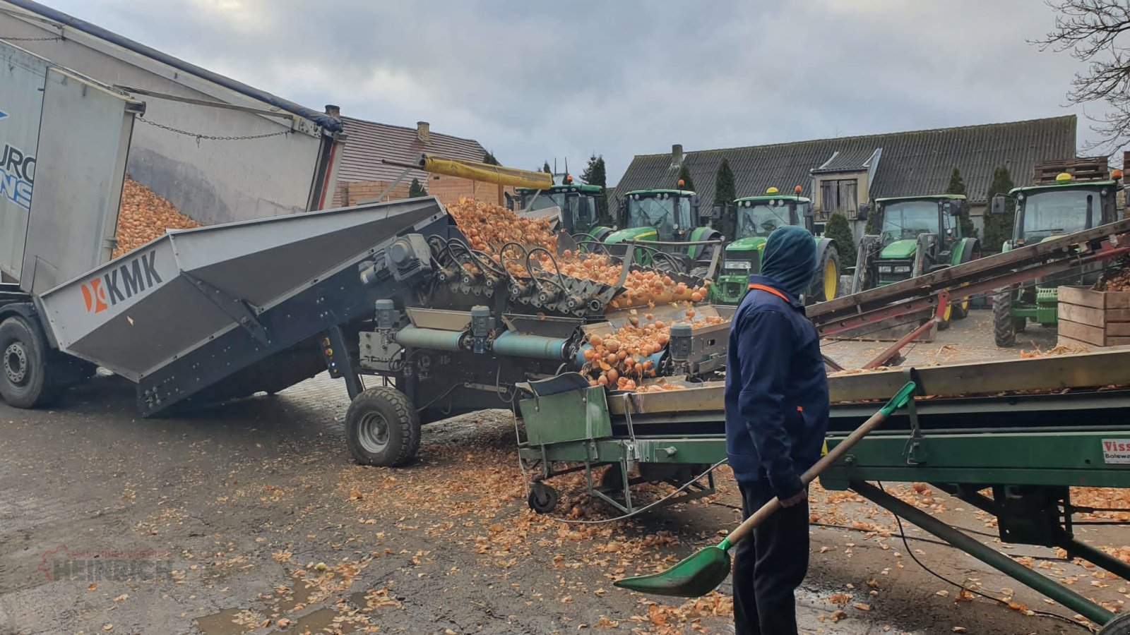 Kartoffellagerungstechnik typu KMK Sturzbunker Schüttbunker, Neumaschine w Ehekirchen (Zdjęcie 3)