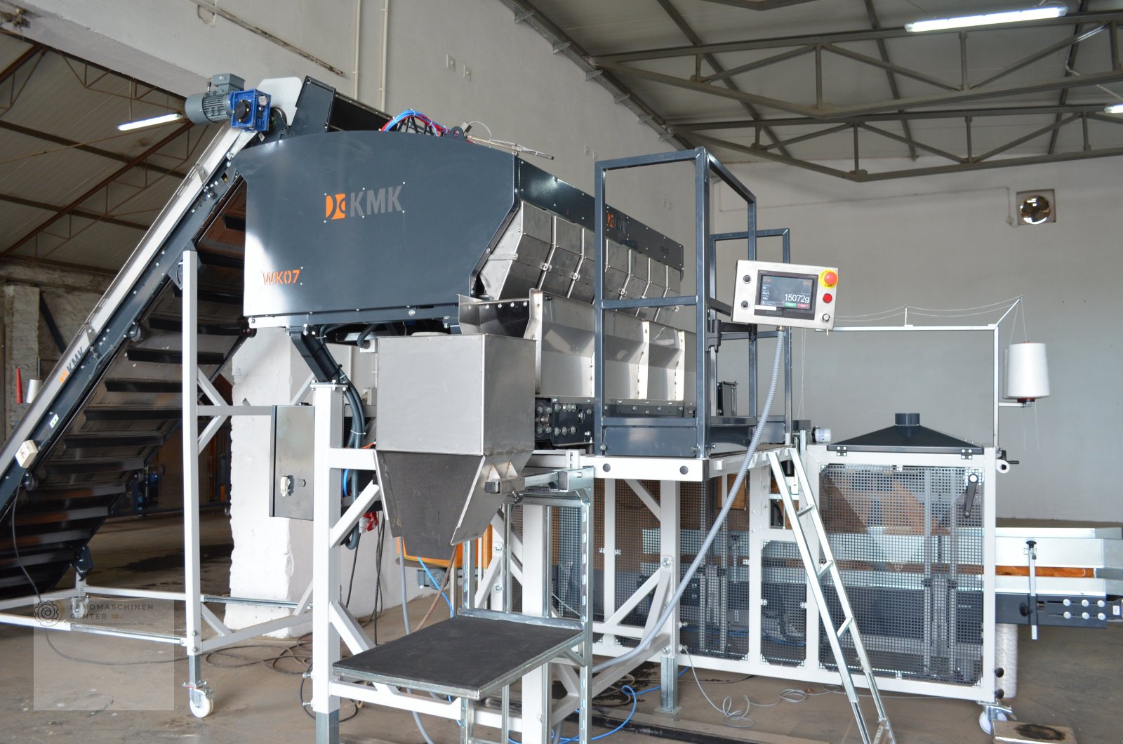 Kartoffellagerungstechnik des Typs KMK WK 07 Rinnenwaage, Neumaschine in Neuenkirchen (Bild 2)