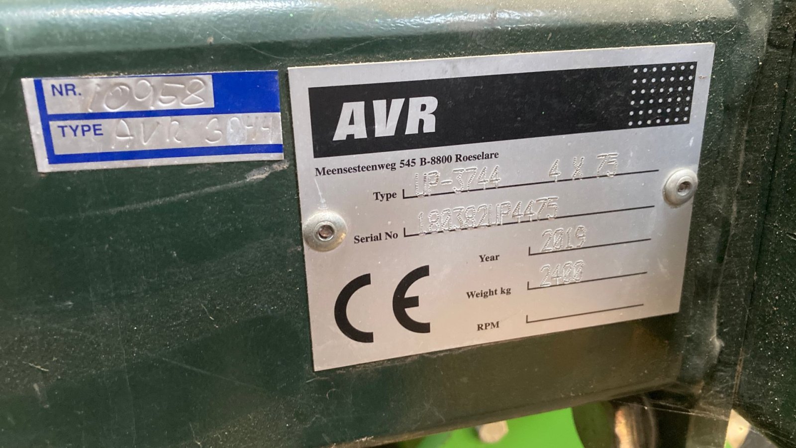 Kartoffellegemaschine Türe ait AVR UP-3744 Koplægger, Gebrauchtmaschine içinde Horsens (resim 4)