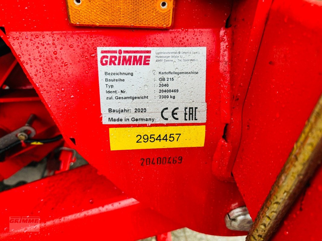 Kartoffellegemaschine tip Grimme GB-215, Gebrauchtmaschine in Rødkærsbro (Poză 12)