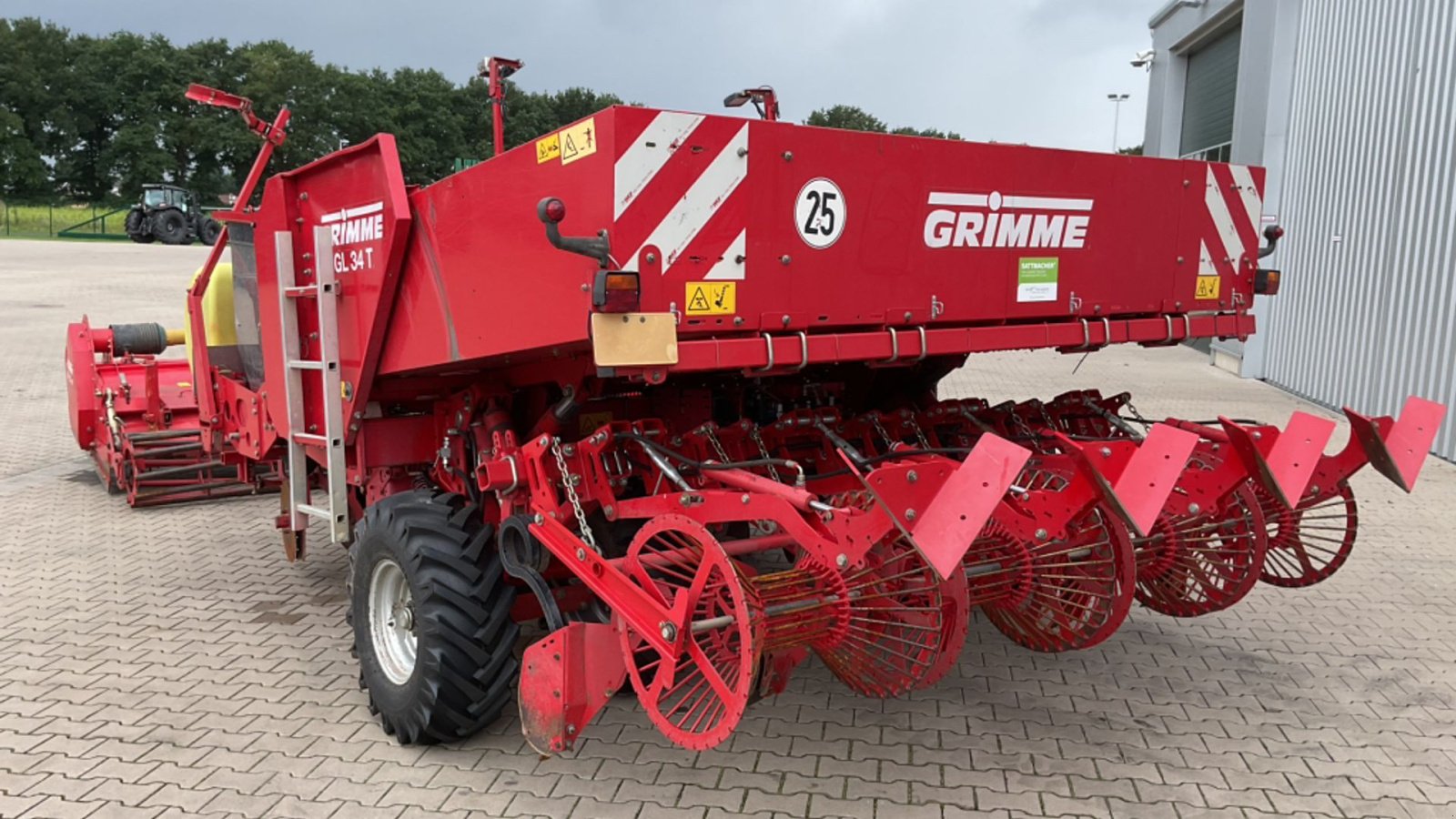 Kartoffellegemaschine za tip Grimme GL 34T Velholdt kartofellægger med gødnings og bejdseudstyr 75/75 rækkeafstand., Gebrauchtmaschine u Bylderup-Bov (Slika 2)