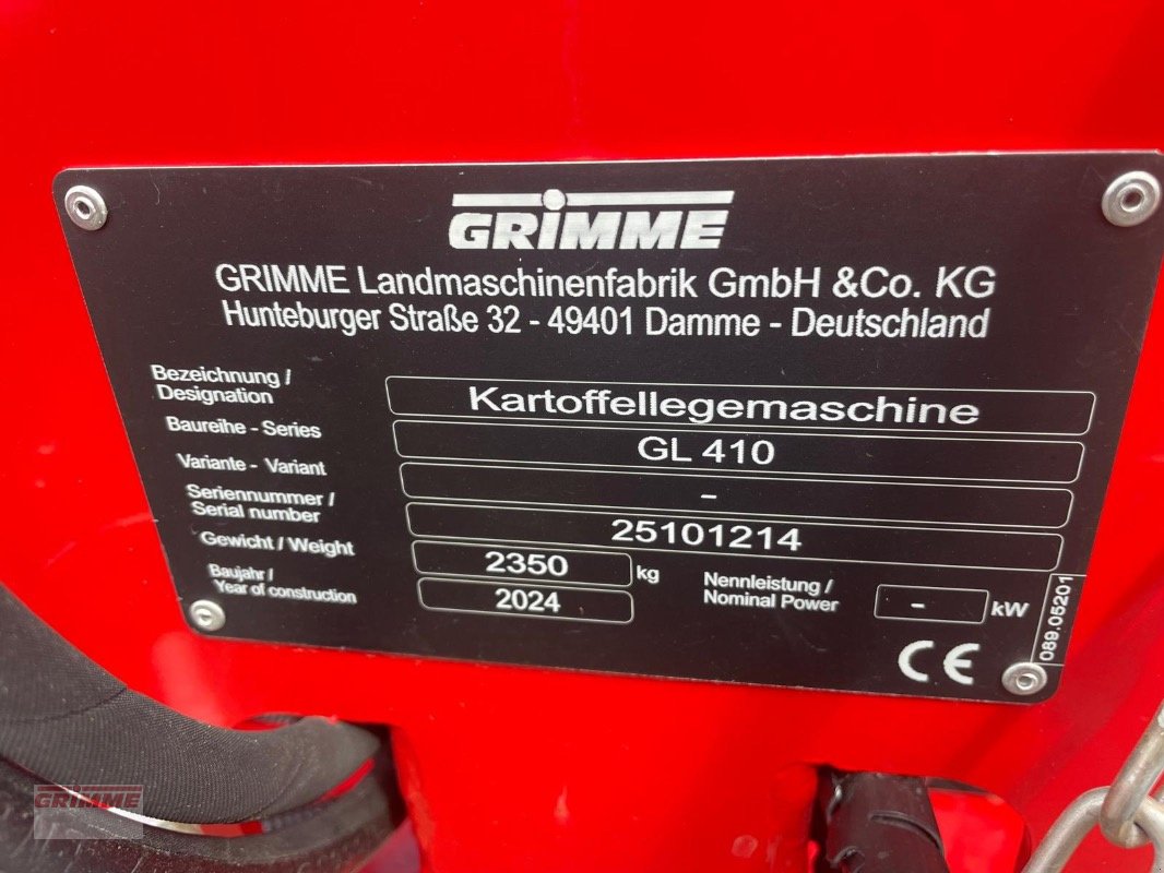 Kartoffellegemaschine des Typs Grimme GL 410-DFB, Neumaschine in Hardifort (Bild 3)