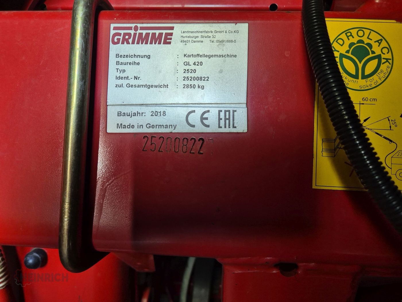 Kartoffellegemaschine del tipo Grimme GL 420, Gebrauchtmaschine In Ehekirchen (Immagine 14)