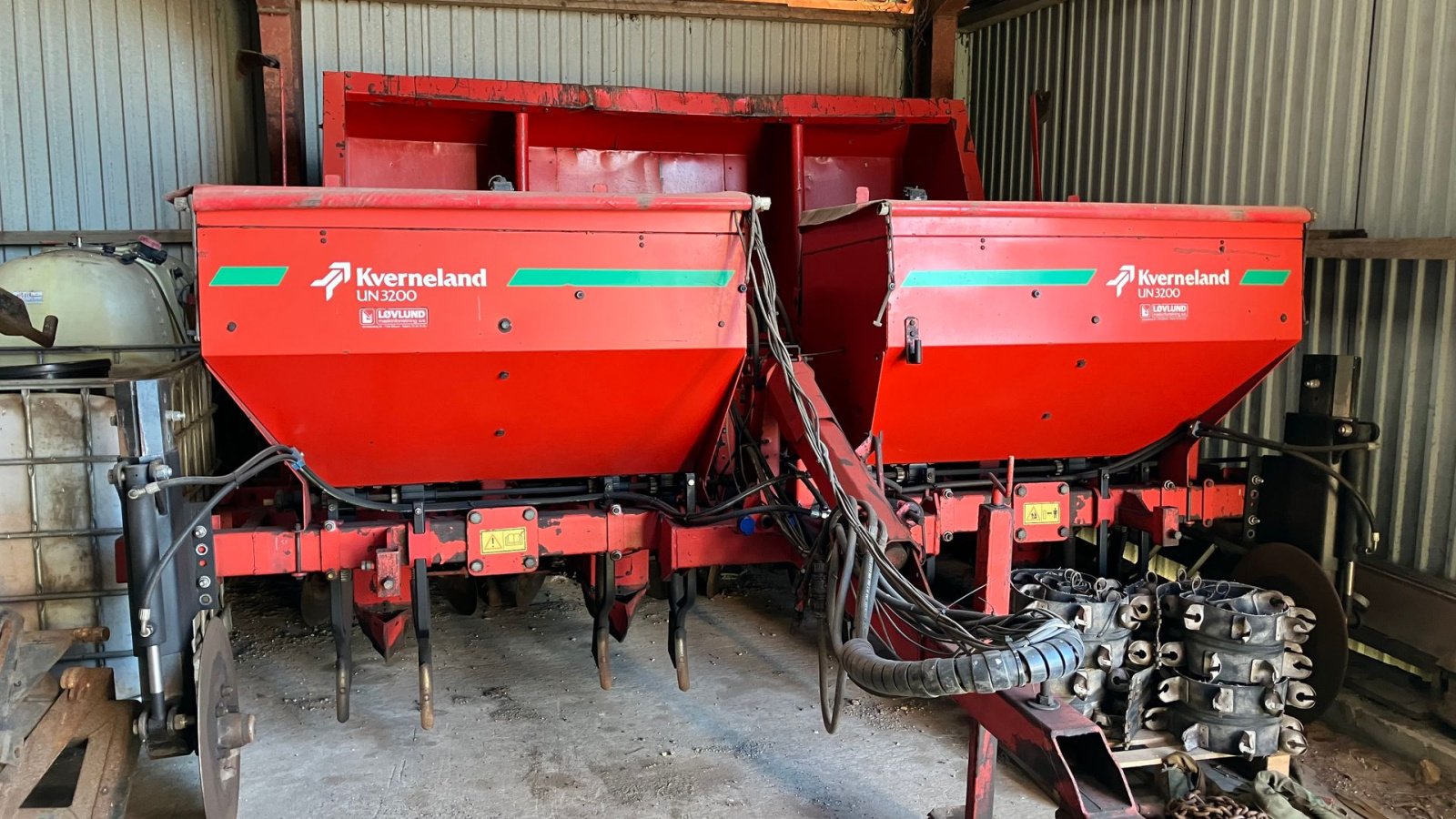 Kartoffellegemaschine Türe ait Kverneland UN 3200 fast gødning og bejseudstyr, Gebrauchtmaschine içinde Grindsted (resim 1)