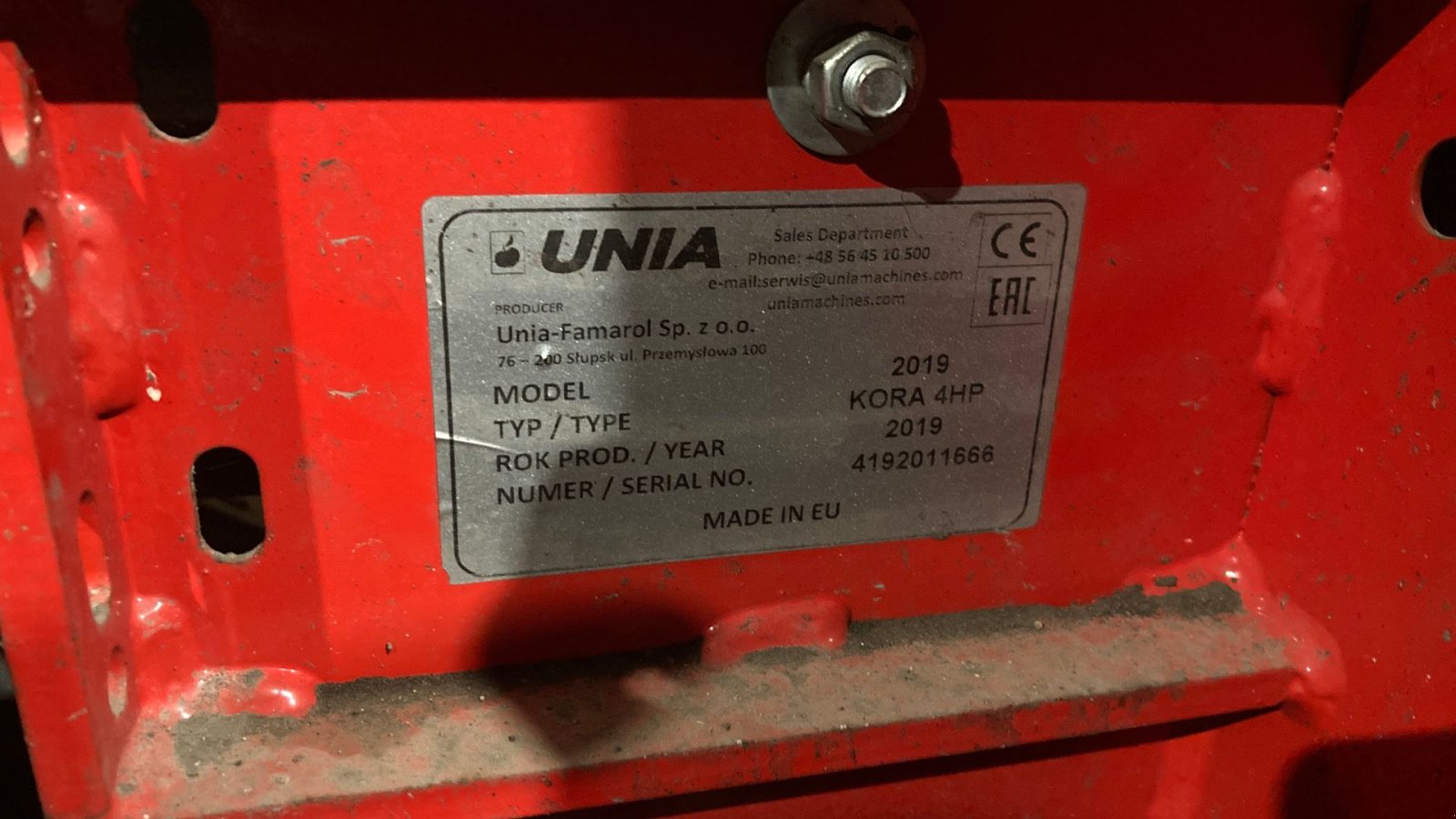 Kartoffellegemaschine typu Unia KORA 4HP, Gebrauchtmaschine v Horsens (Obrázek 10)