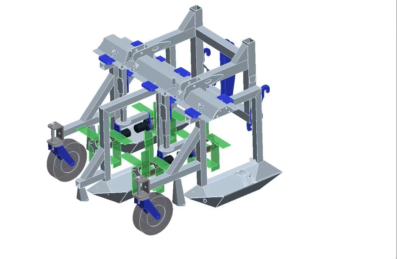Kartoffelpflegetechnik des Typs Gallinger Maschinenbau Beetle Collector KSG 2, Neumaschine in Halsbach (Bild 8)