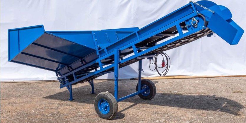 Kartoffelpflegetechnik of the type Rolmet Vorratsbunker / Receiving hopper, Neumaschine in Michałowo (Picture 1)