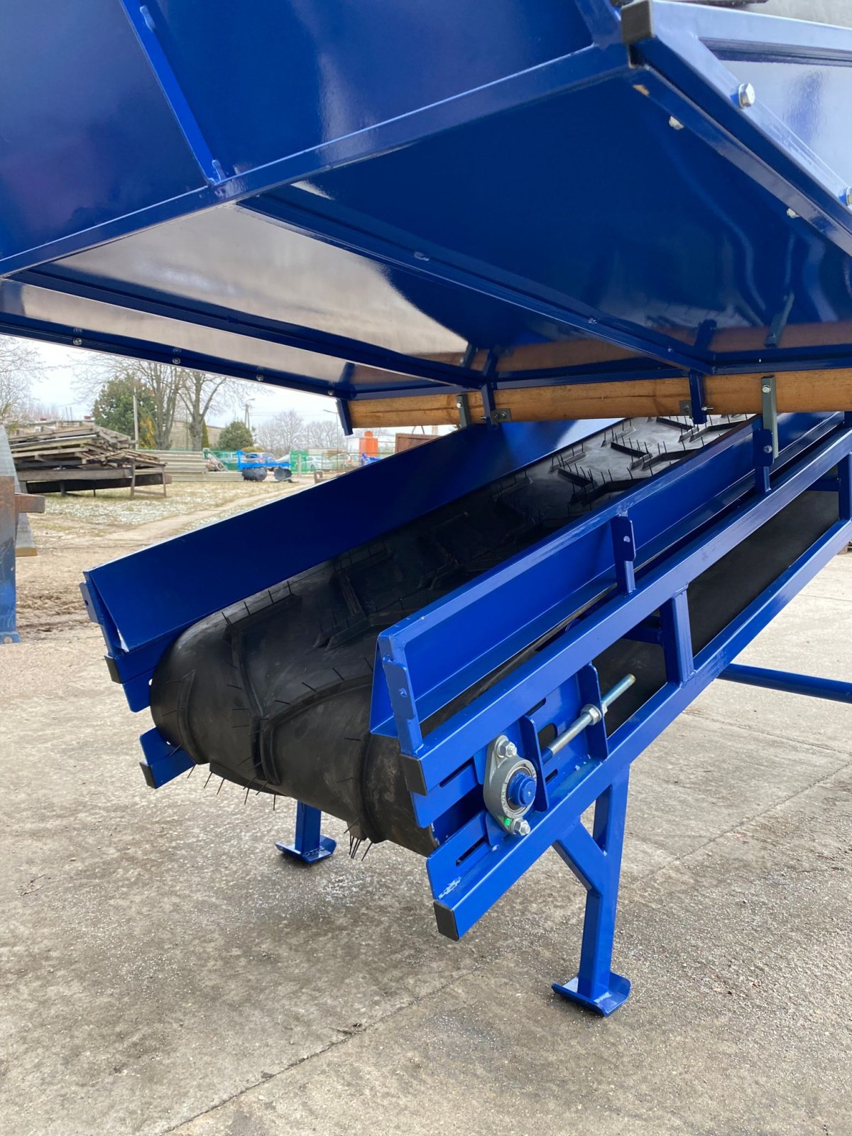 Kartoffelpflegetechnik of the type Rolmet Vorratsbunker / Receiving hopper, Neumaschine in Michałowo (Picture 12)