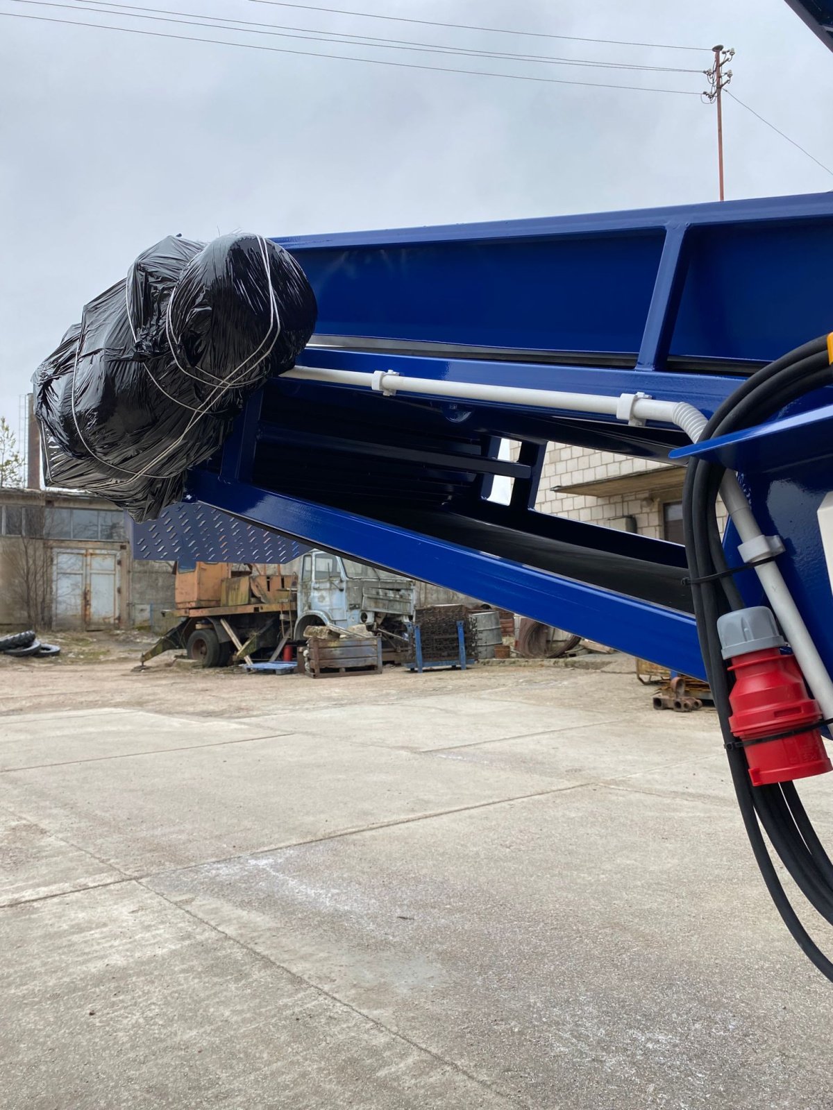 Kartoffelpflegetechnik of the type Rolmet Vorratsbunker / Receiving hopper, Neumaschine in Michałowo (Picture 21)