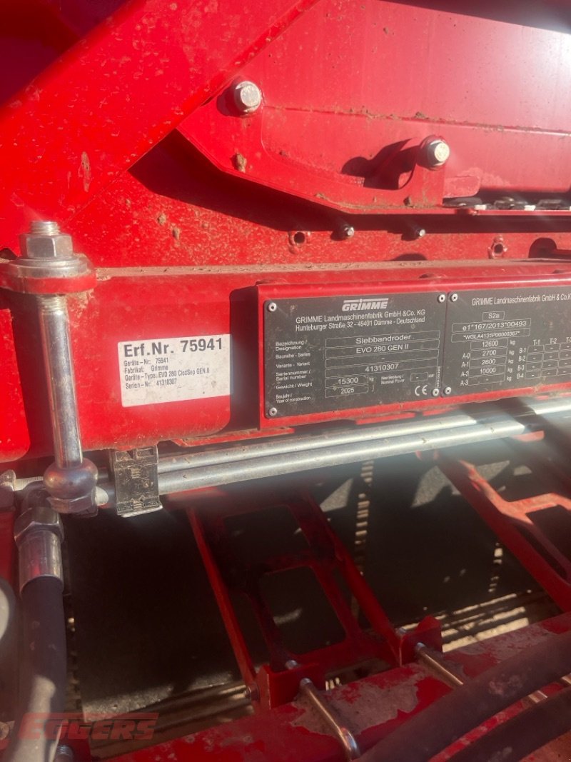 Kartoffelroder del tipo Grimme EVO 280 ClodSep NonStop GENII, Gebrauchtmaschine In Suhlendorf (Immagine 16)
