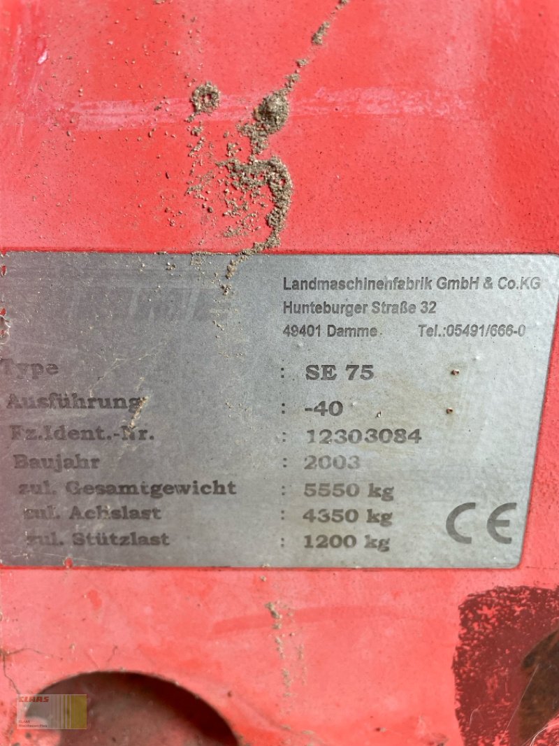 Kartoffelroder typu Grimme SE 75 - 40, Gebrauchtmaschine w Reinheim (Zdjęcie 5)