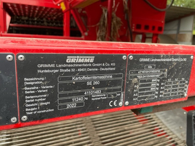 Kartoffelroder tip Grimme SE260 Terra, Gebrauchtmaschine in Marxen (Poză 20)