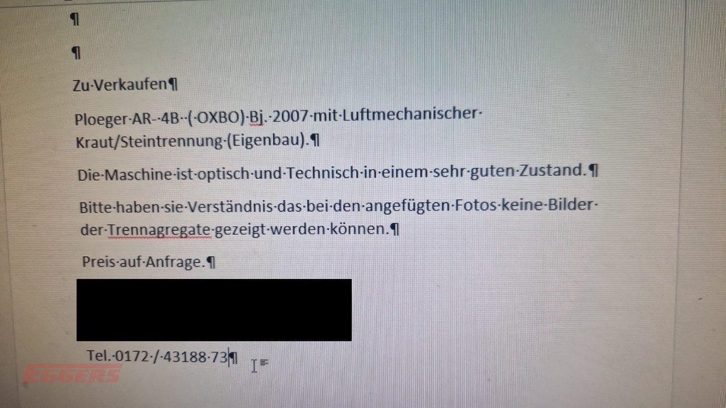 Kartoffelroder of the type Ploeger AR-4B, Gebrauchtmaschine in Suhlendorf (Picture 13)