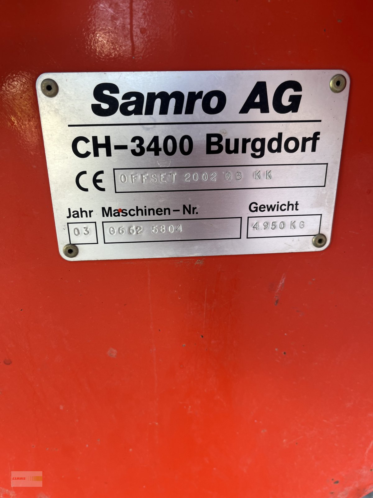 Kartoffelroder des Typs Samro Offset 2002 RB K, Gebrauchtmaschine in Langenau (Bild 28)