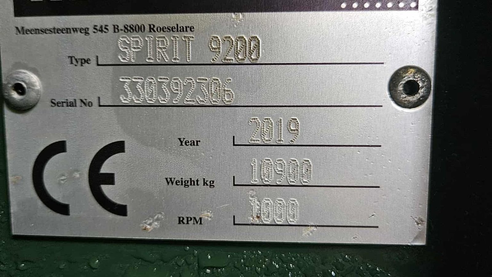 Kartoffelvollernter of the type AVR SPIRIT 9200 Hjultræk, Gebrauchtmaschine in Horsens (Picture 20)