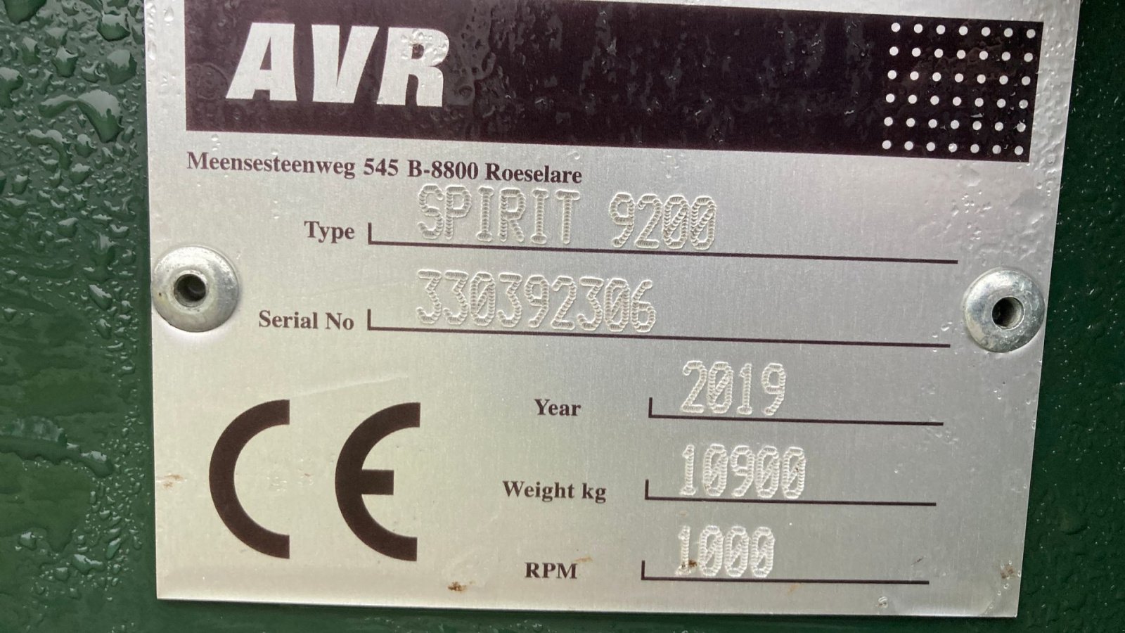 Kartoffelvollernter of the type AVR SPIRIT 9200 Hjultræk, Gebrauchtmaschine in Horsens (Picture 18)