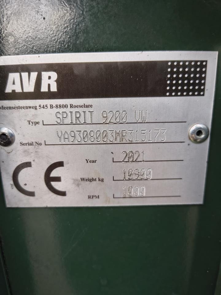 Kartoffelvollernter типа AVR Spirit 9200 Varioweb, Gebrauchtmaschine в Bording (Фотография 16)
