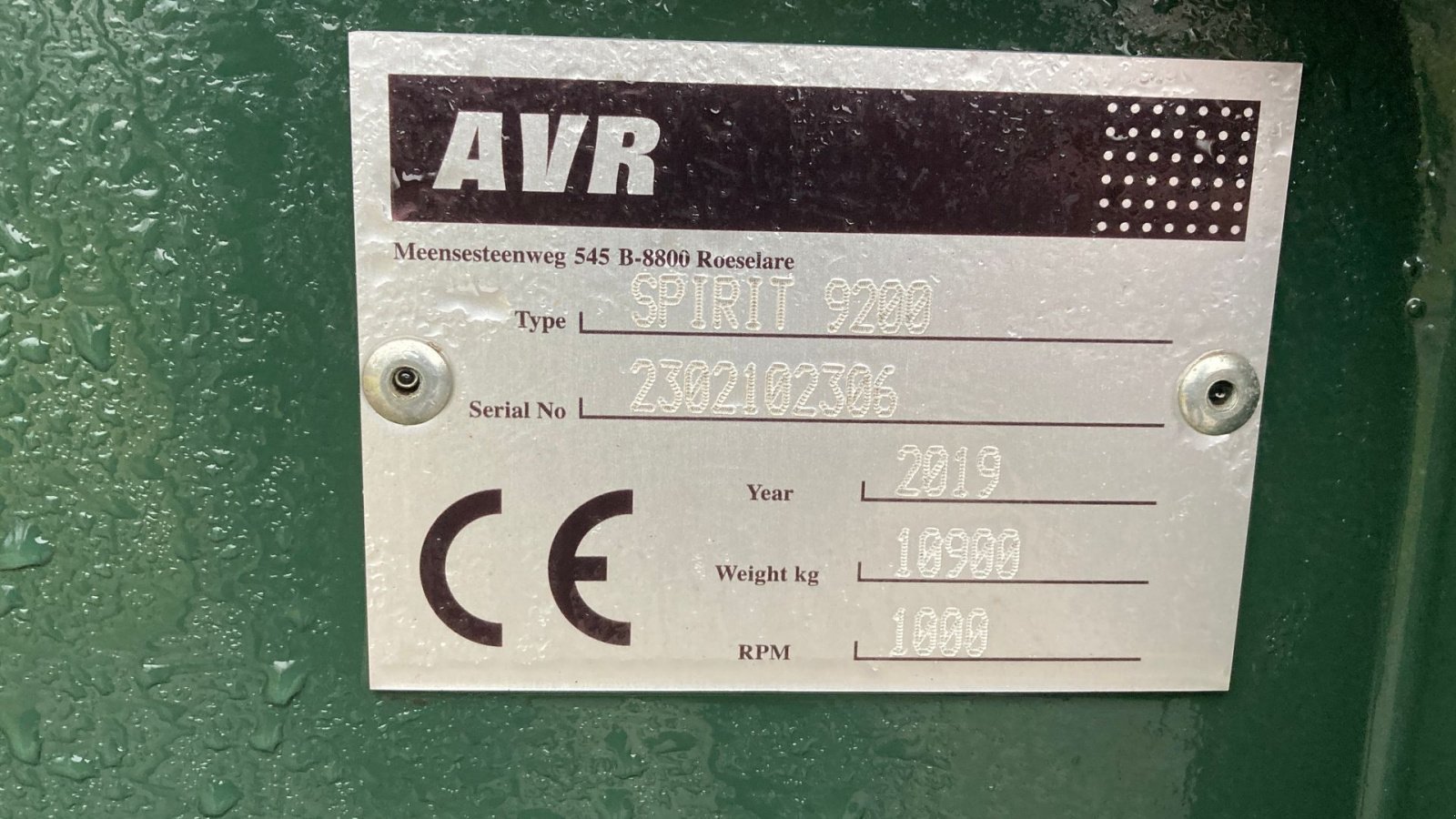 Kartoffelvollernter of the type AVR SPIRIT 9200, Gebrauchtmaschine in Horsens (Picture 20)
