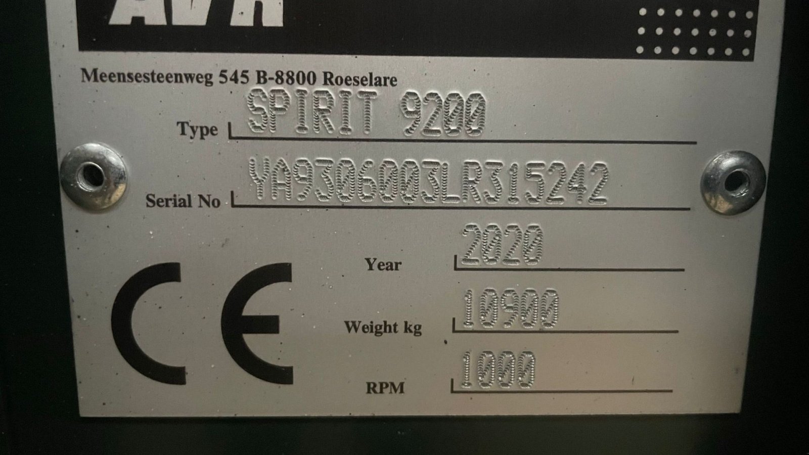 Kartoffelvollernter tipa AVR SPIRIT 9200, Gebrauchtmaschine u Grindsted (Slika 21)